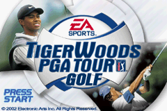 Tiger Woods PGA Tour Golf Title Screen